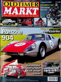 Deckblatt Oldtimer Markt (08/2010)
